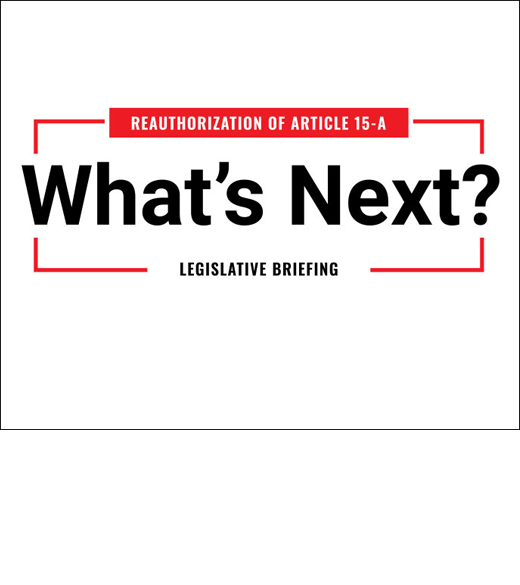 WBC Legislative Briefing on the Reauthorization of Article 15A
